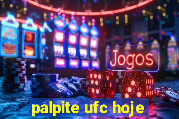 palpite ufc hoje